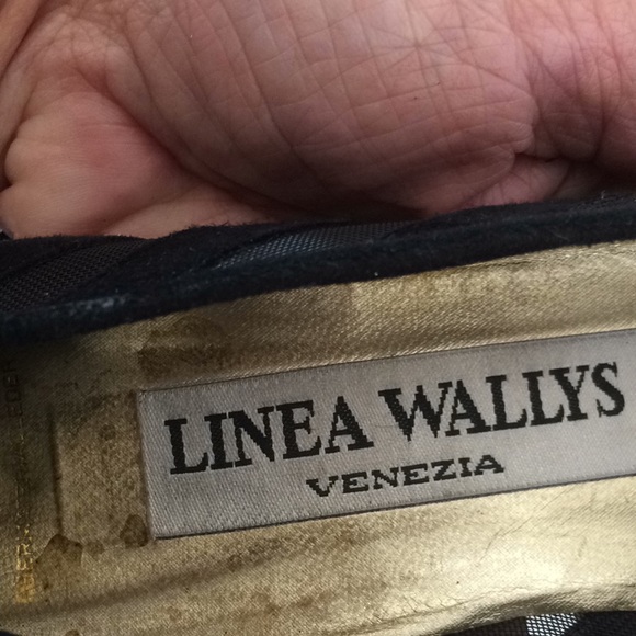 Linea Wallys Black Shoes Size7 - Picture 10 of 12